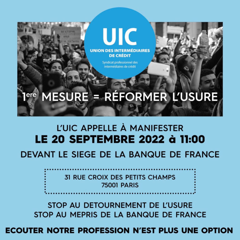 Appel à manifester UIC - septembre 2022